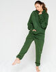 MADE Womens Green Hoodie Sweatshirt image number 4