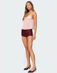 EDIKTED Dotted Chiffon Babydoll Tank Top image number 4