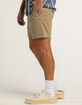 RSQ Mens Shorter 6" Chino Shorts image number 3