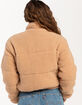 RSQ Womens Sherpa Puffer Jacket image number 4