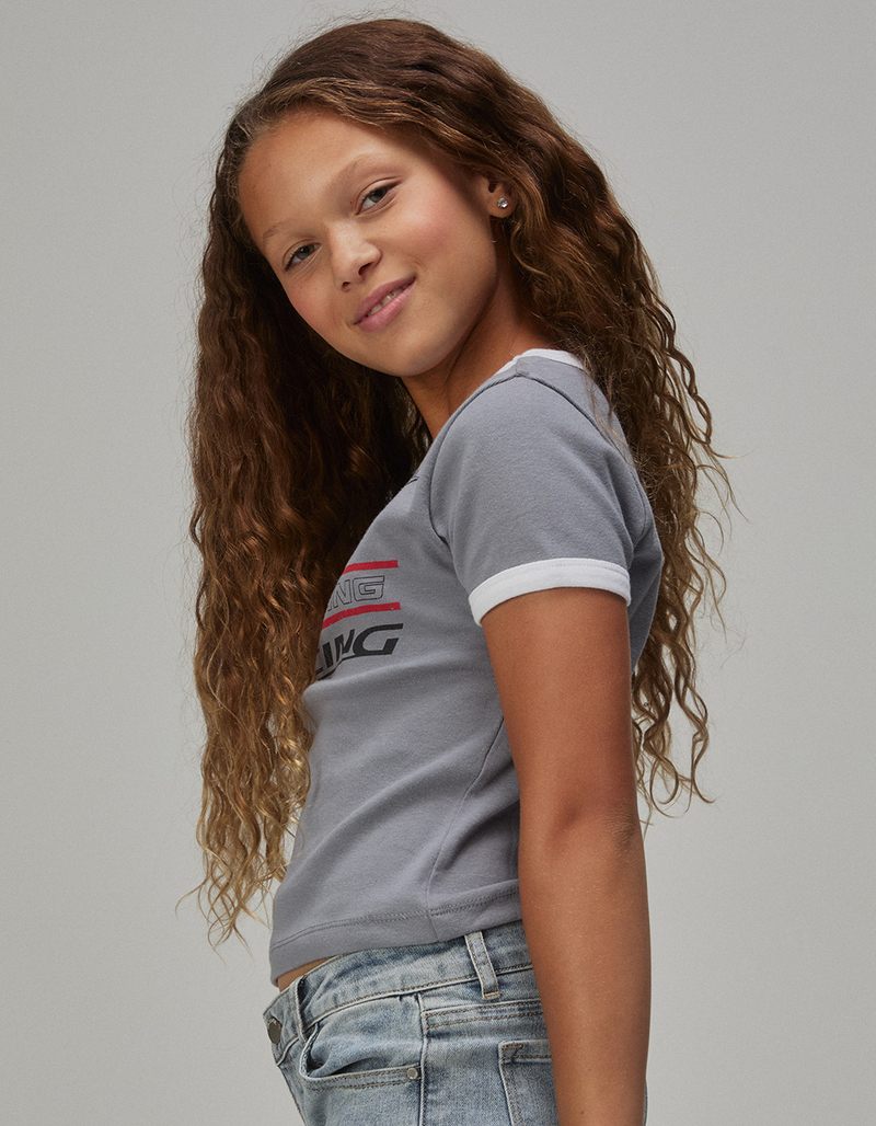 FORD Mustang Girls Ringer Tee image number 2
