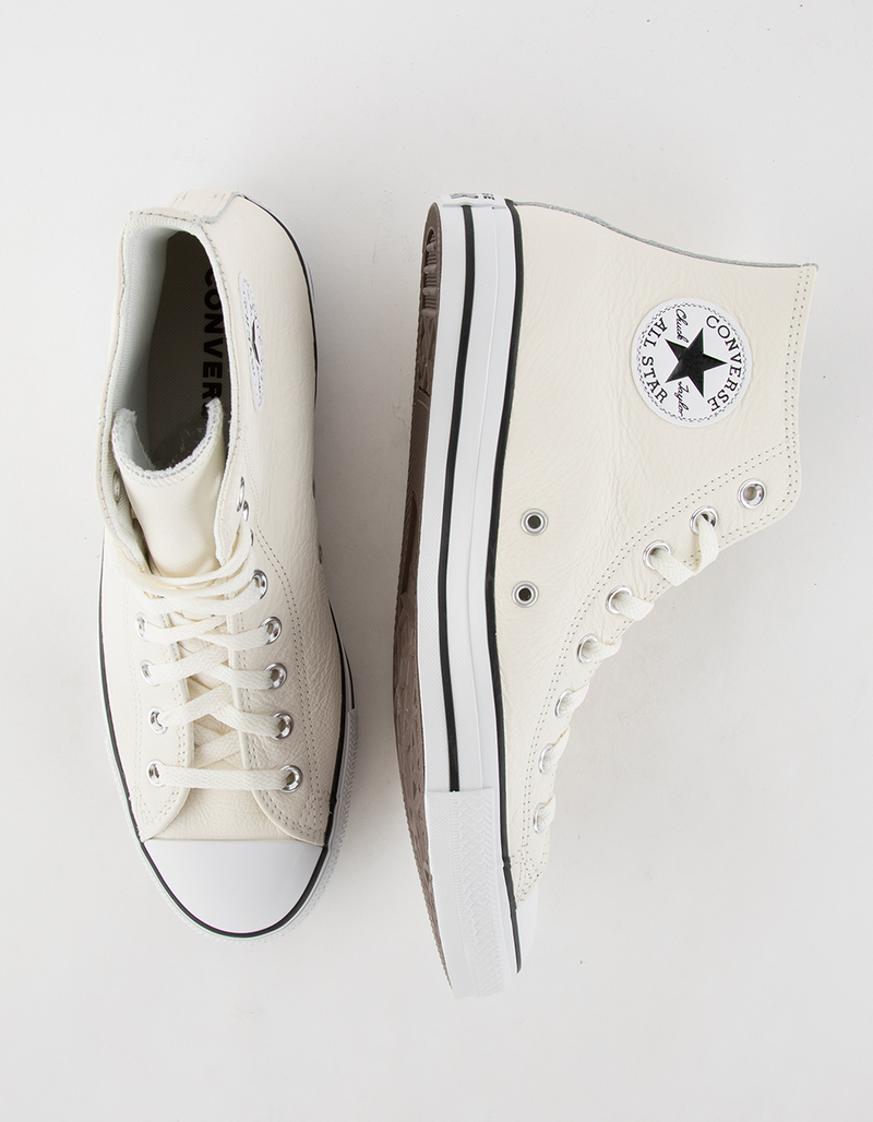 CONVERSE Chuck Taylor All Star Leather High Top Shoes image number 4