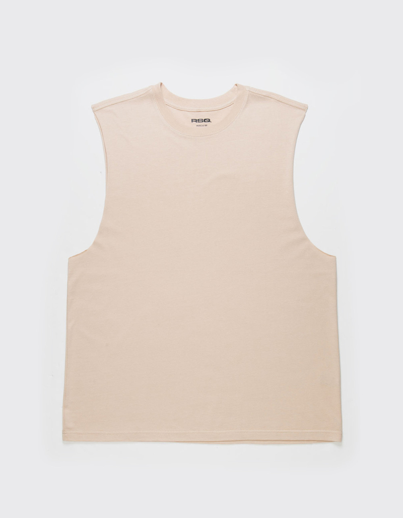 RSQ Mens Solid Muscle Tee image number 0