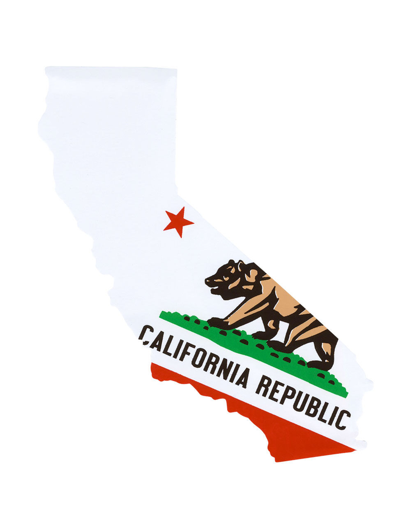 California Bear State Sticker image number 0