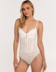 FREE PEOPLE Night Rhythm Womens Corset Bodysuit image number 2
