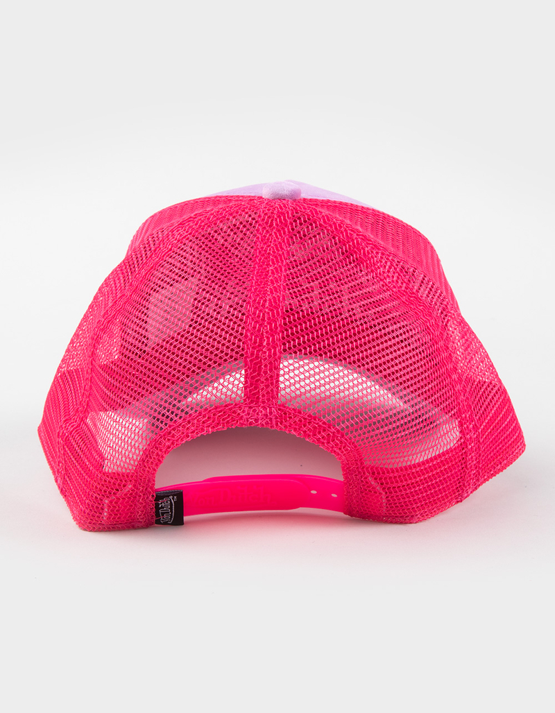 VON DUTCH Velvet Trucker Hat image number 2