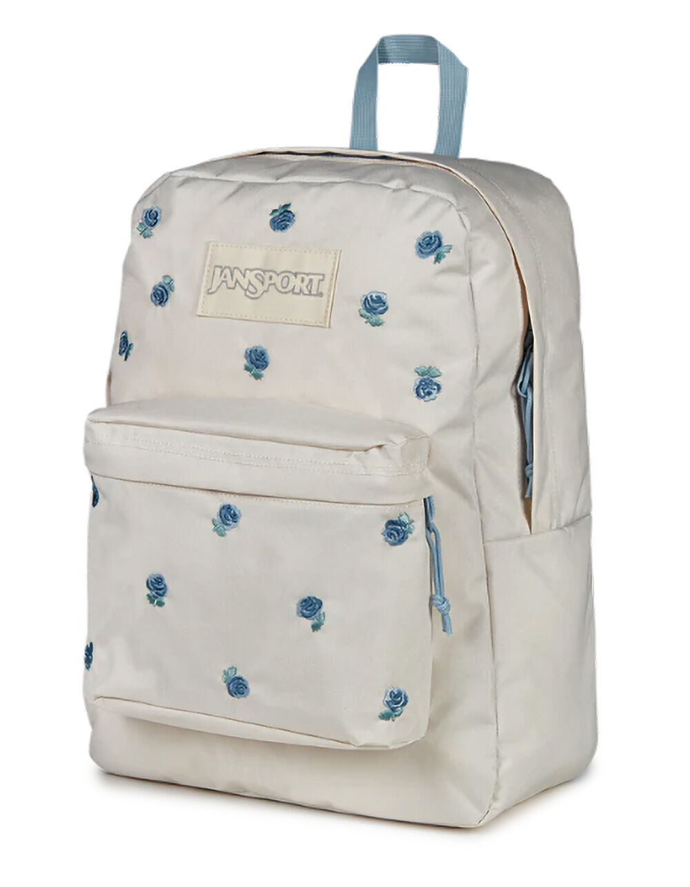 JANSPORT SuperBreak Plus FX Backpack - JUST A ROSE EMBROIDERY MOON