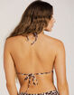 DAMSEL Giraffe Texture Triangle Bikini Top image number 3
