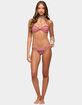 EDIKTED Livy Zigzag Crochet Bikini Bottoms image number 4
