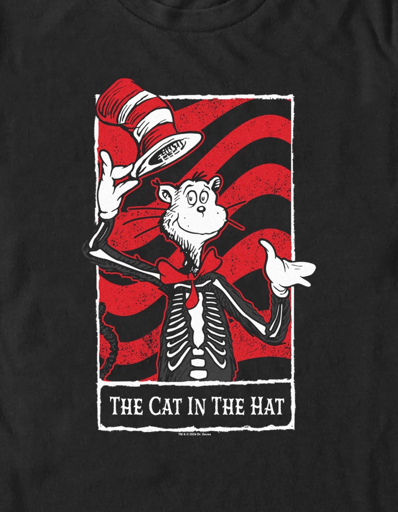 DR. SEUSS Cat In The Hat Tarot Unisex Tee image number 1