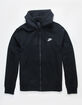 NIKE Sportswear Club Mens Fleece Full-Zip Hoodie image number 1
