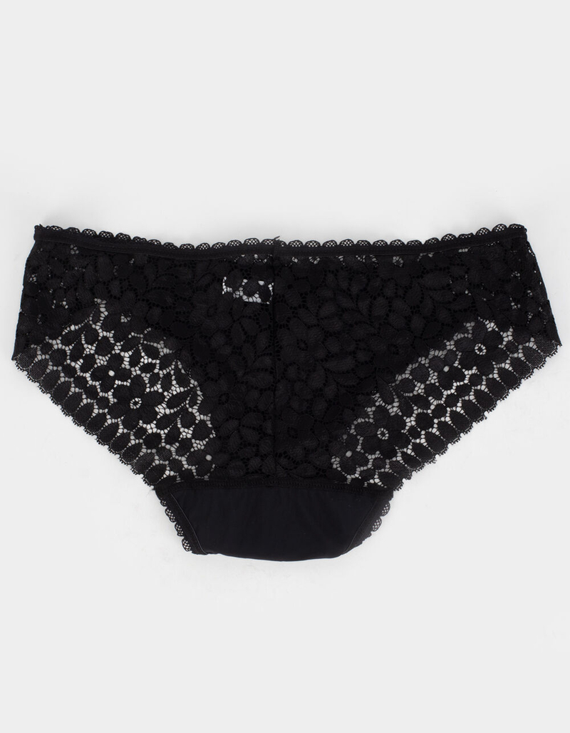 FULL TILT Floral Lace Cheeky Boyshorts image number 1