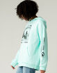 HURLEY Palm Trip Womens Oversized Hoodie image number 3