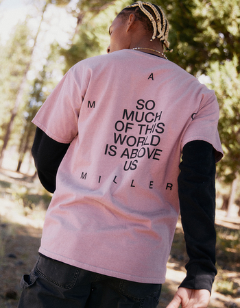 MAC MILLER Above Us Mens Tee Primary Image