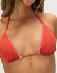 DAMSEL Stitch Triangle Bikini Top image number 2