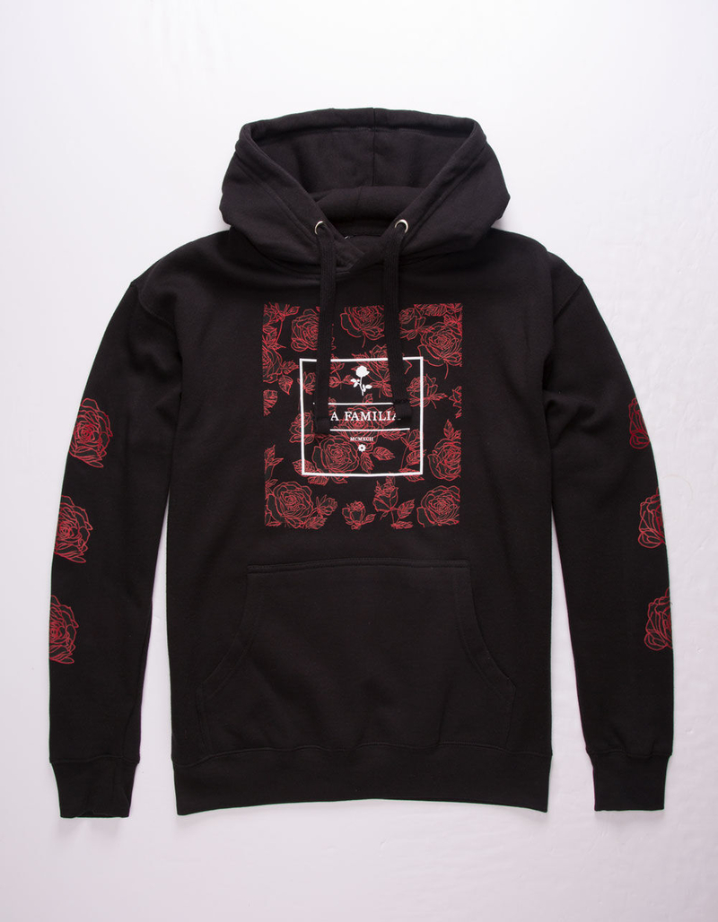 LA FAMILIA Core Rose Fleece Mens Hoodie image number 0