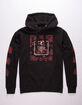 LA FAMILIA Core Rose Fleece Mens Hoodie image number 1