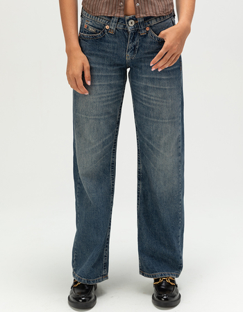 BDG Urban Outfitters Kayla Womens Low Rise Slouchy Jeans Alternative Image