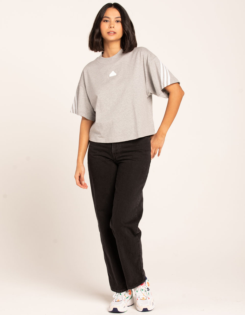 ADIDAS Future Icons 3-Stripes Womens Crop Tee image number 3