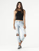 RSQ Brooklyn Slouch Womens Boyfriend Jeans image number 1
