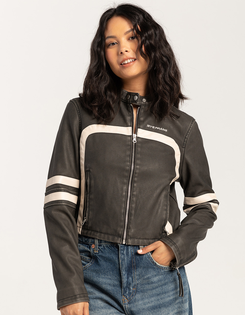 IETS FRANS Cropped Moto Womens Jacket image number 4