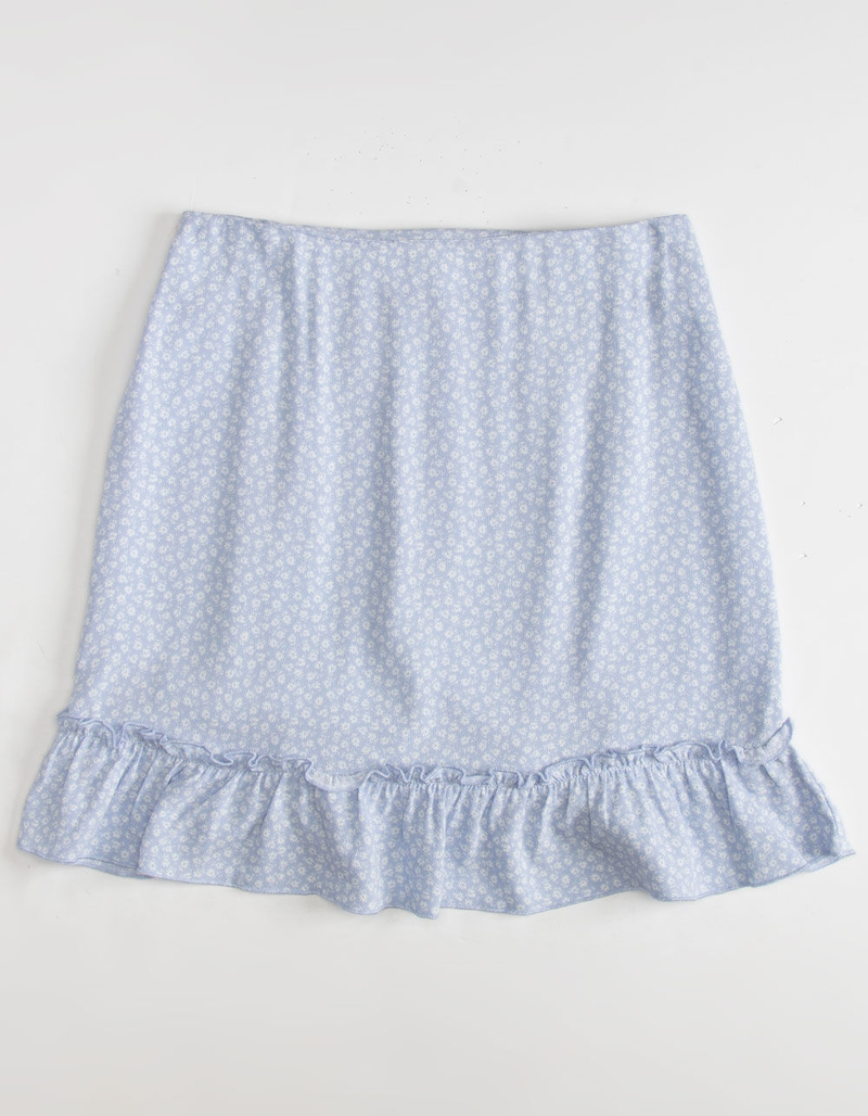WHITE FAWN Ditsy Ruffle Girls Skirt image number 0