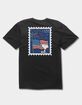 PEANUTS USA Snoopy Stamp Unisex Tee image number 2