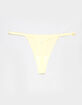 FULL TILT Rib Lasercut Thong image number 2