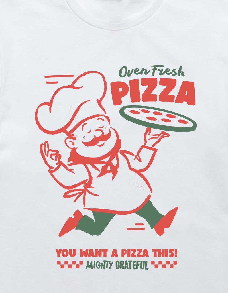 MIGHTY GRATEFUL Pizza This Unisex Tee image number 1