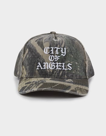 LA FAMILIA City Camo Snapback Hat Alternative Image