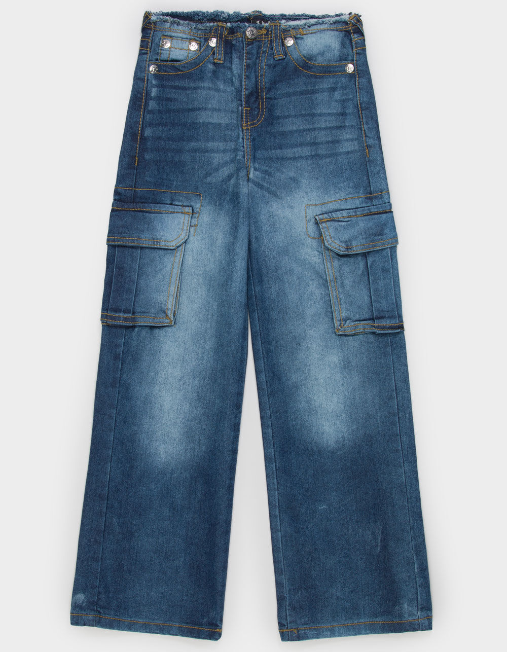 【TRUE RELIGION】★ジーンズ★ DENIM CARGO STRAIGHT JEAN DENIM CARGO STRAIGHT JEAN - MEDIUM TIDE WASH | True Religion