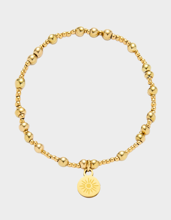 MAUKA Mixed Gold Beaded Bracelet  Primary Image