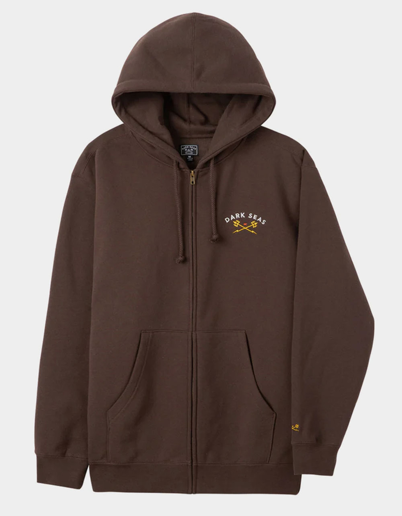 DARK SEAS Navigator Mens Zip-Up Hoodie image number 1
