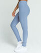 RSQ Nylon Womens Blue Leggings image number 2