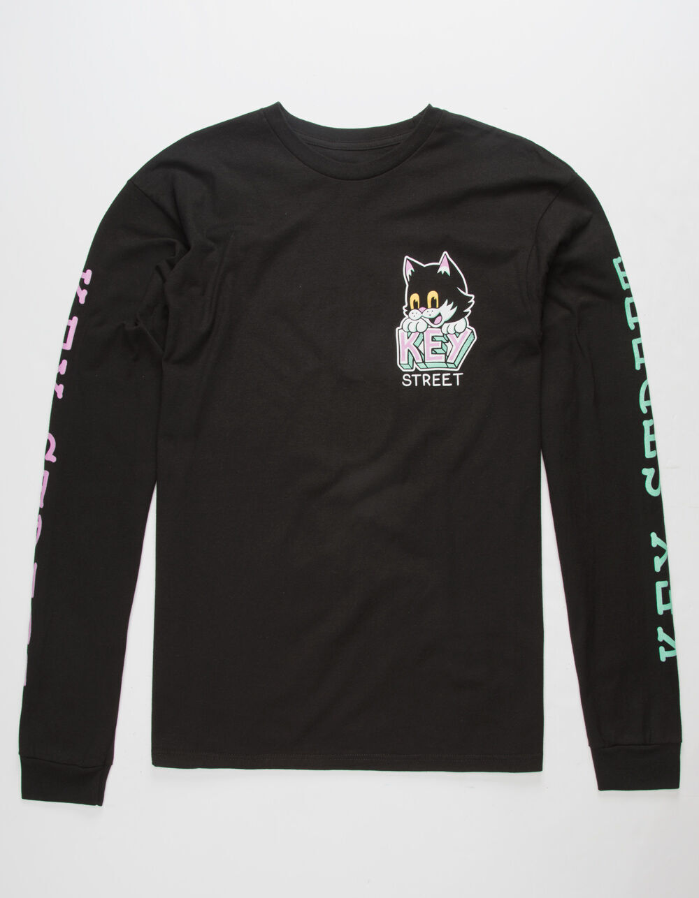 KEY STREET Kool Kat Mens T-Shirt 