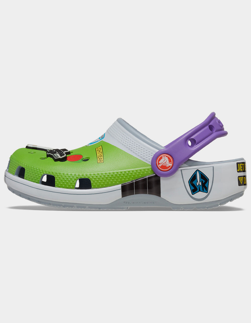 CROCS x Disney Pixar Toy Story Buzz Lightyear Kids Classic Clogs image number 3