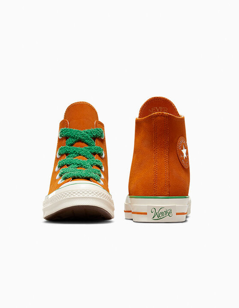 CONVERSE x Wonka Chuck 70 Oompa Loompa High Top Shoes image number 3