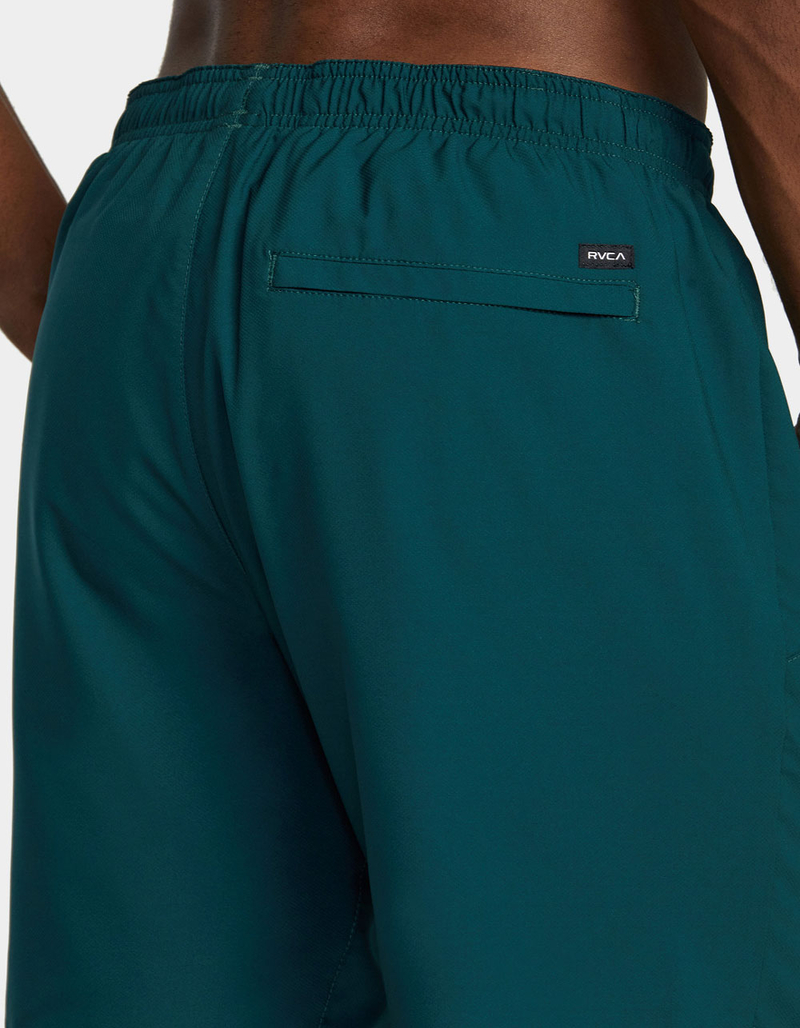 RVCA Yogger Stretch Mens 17" Athletic Shorts image number 7