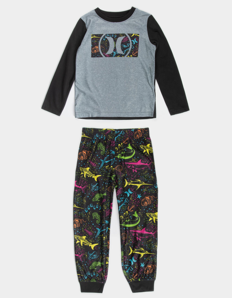 HURLEY Doodle Little Boys Sleep Set (4-7) image number 0
