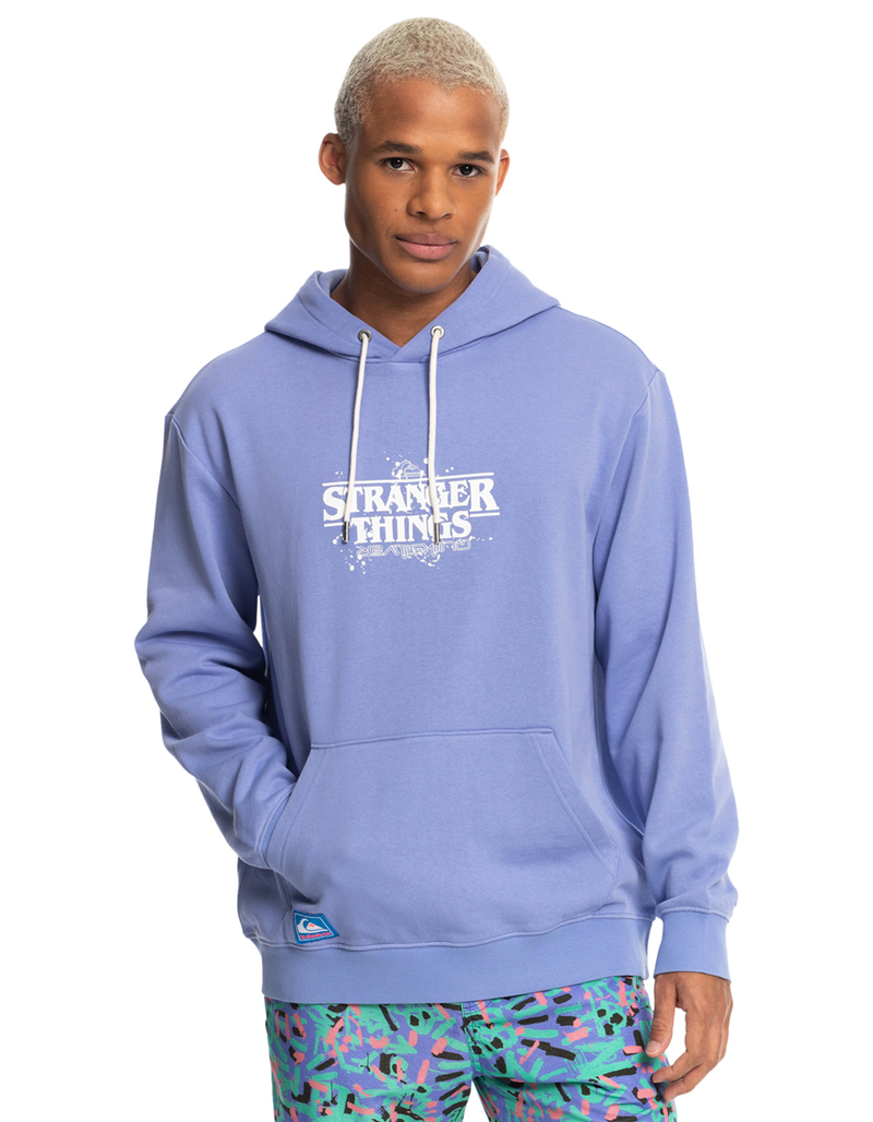 QUIKSILVER x Stranger Things Official Logo Mens Hoodie  image number 1
