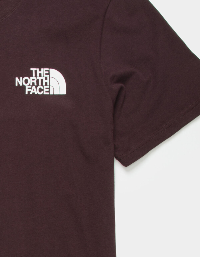THE NORTH FACE Box NSE Mens Burgundy T-Shirt image number 2