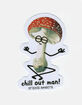 STICKIE BANDITS Chill Out Man Sticker image number 1