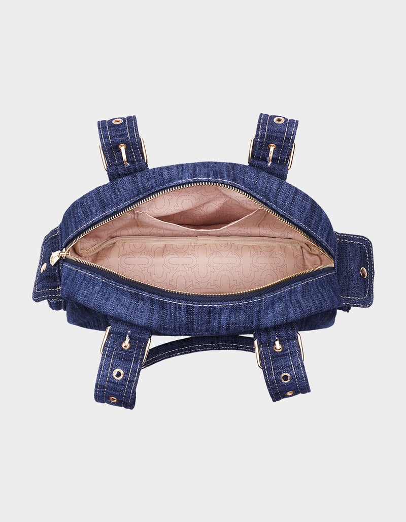 TRUE RELIGION Multi-Patch Satchel Bag image number 8