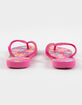 HAVAIANAS Flores Girls Flip Flops image number 5