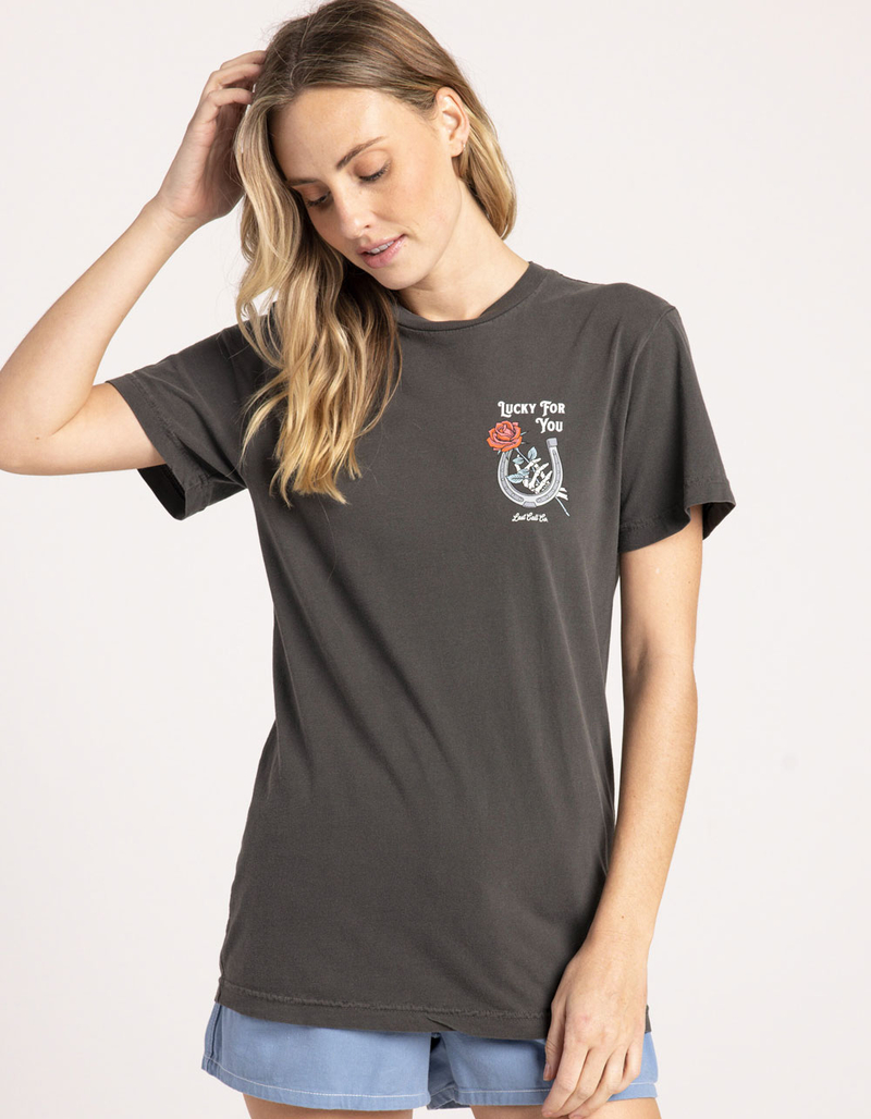 LAST CALL CO. Lucky For You Womens Tee image number 2