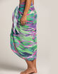 Palm Print Womens Sarong And Scarf image number 3