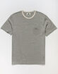 VISSLA Brooks Mens Pocket Tee image number 1