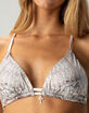 AFFLICTION Elusive Triangle Bikini Top image number 2