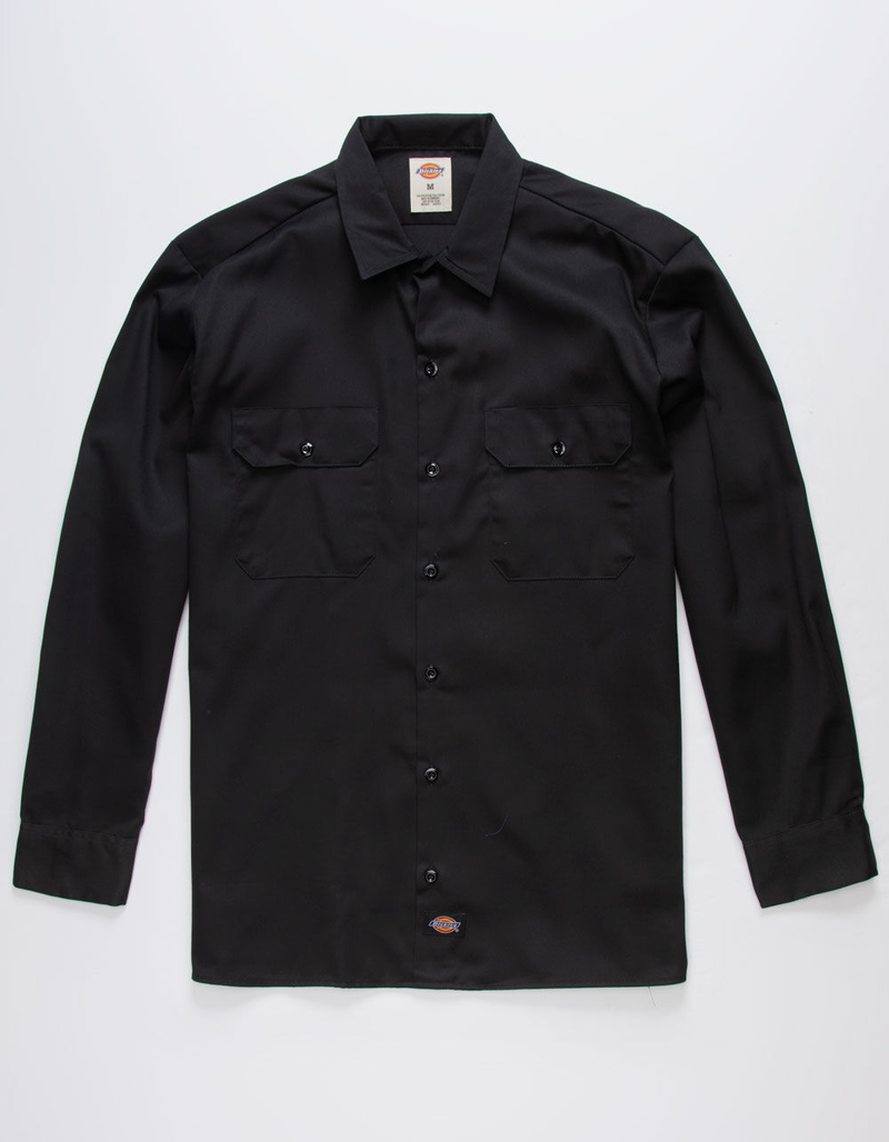 DICKIES Mens Twill Work Shirt image number 1