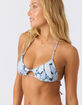O'NEILL Palmetto Floral Stripe Madrid Reversible Halter Bikini Top image number 3